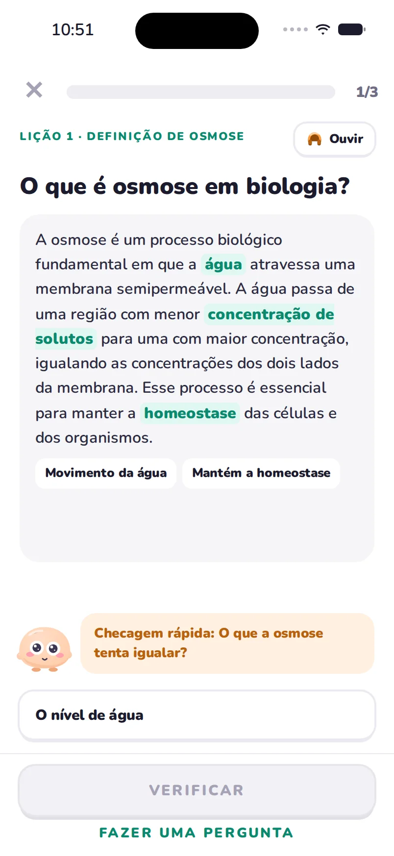 Lições curtas que seguem a sua aula